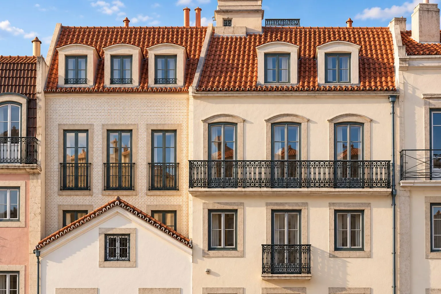 Rua de Santa Catarina, facade